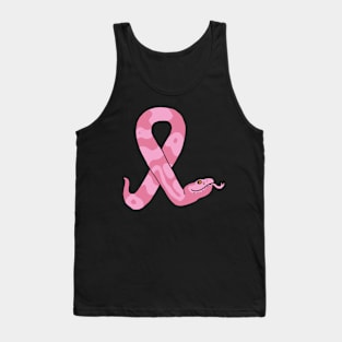 Pink Ribbon Copperhead Snake Tank Top